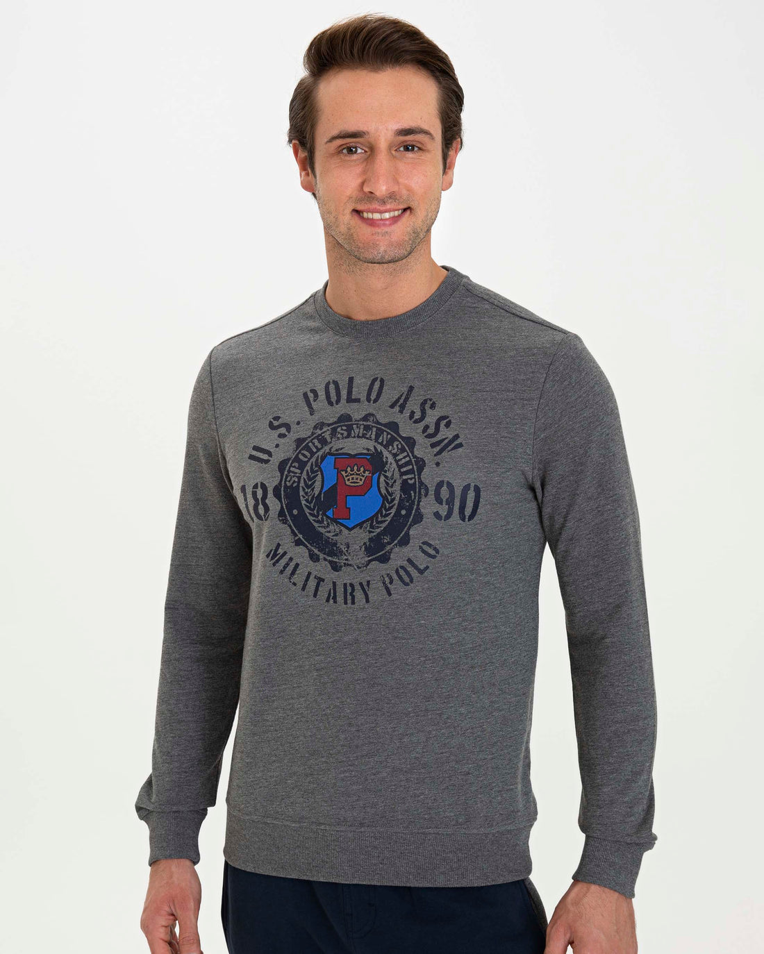 Dark Grey Sweat Shirt U.S. Polo Assn.