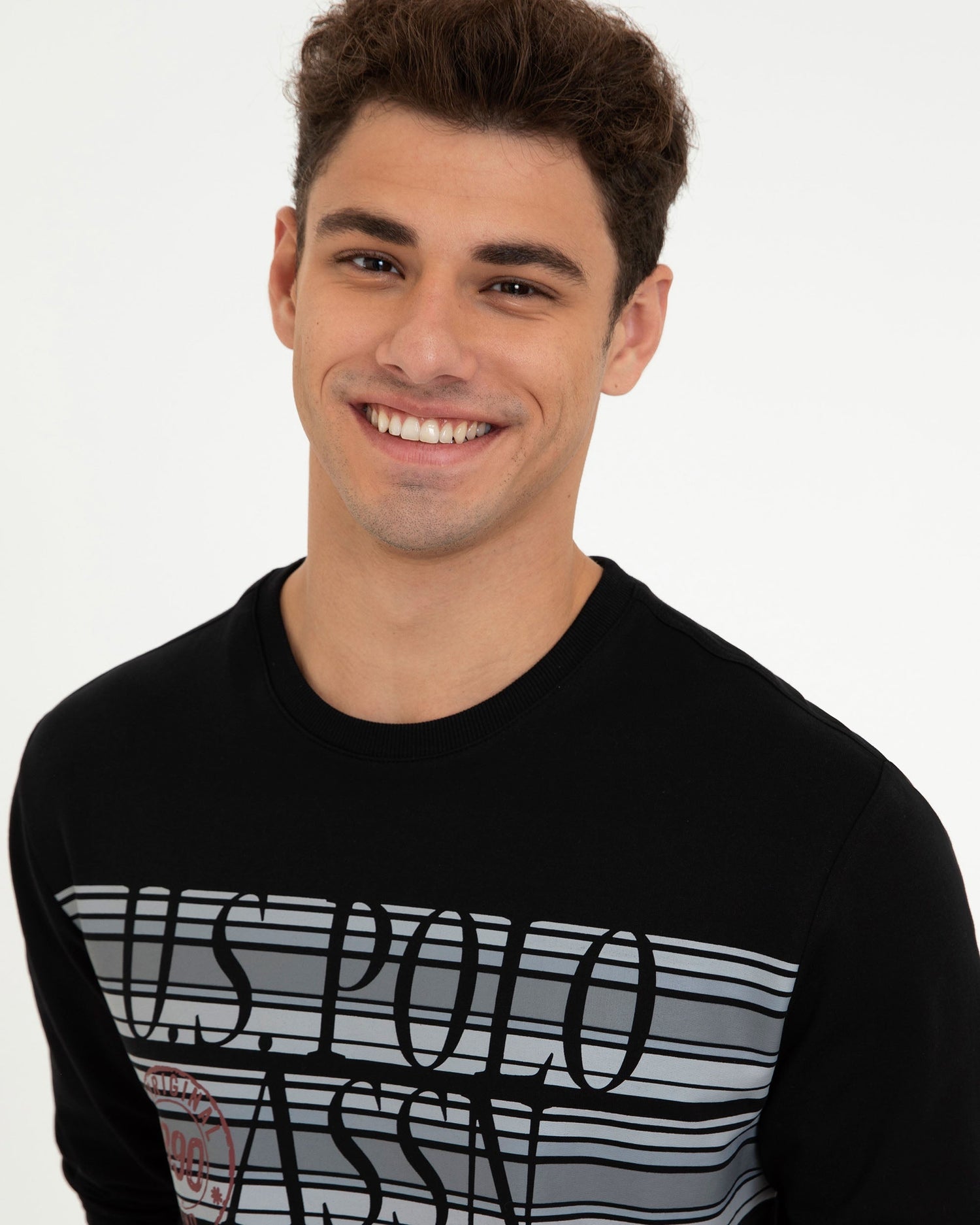 Black Sweat Shirt U.S. Polo Assn.