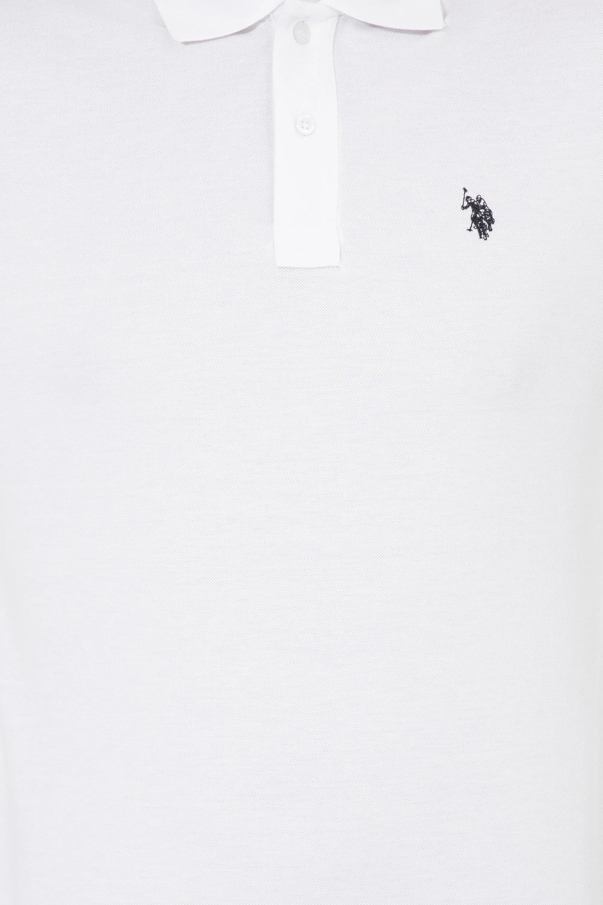 U.S. Polo Assn. White Men White Long Sleeve PiquŽ Polo Shirt SKU: G081GL0820 1451570_VR013 Image 06