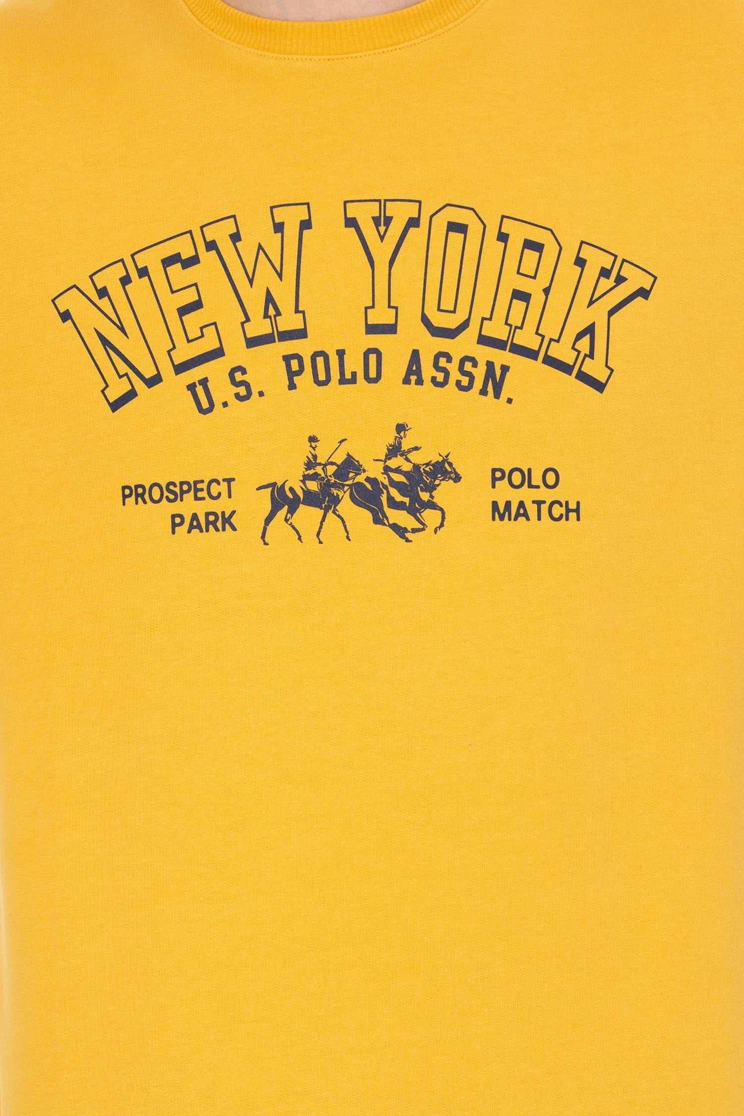 Yellow Sweat Shirt U.S. Polo Assn.