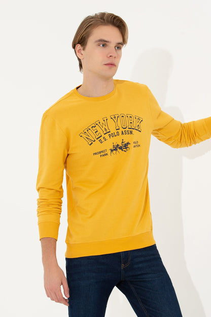 Yellow Sweat Shirt U.S. Polo Assn.