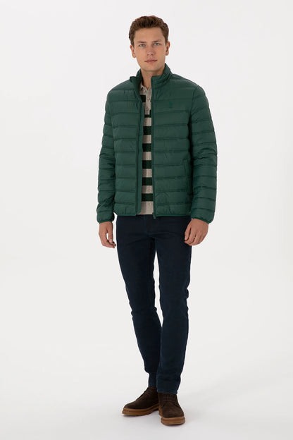 U.S. Polo Assn._Dark Green_Dark Green Puffer Jacket_G081GL0MS0 2246494_VR079_04