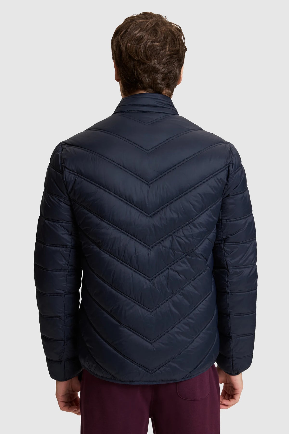 U.S. Polo Assn. Navy Men Navy Quilted Puffer Jacket SKU: G081GL0MS0 PU-13216_VR033 Image 05
