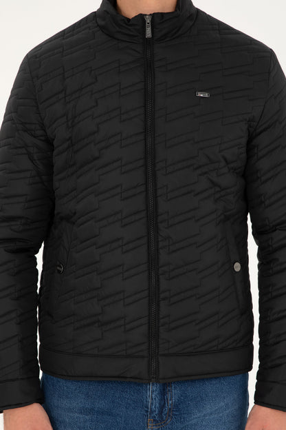 Black Quilted Puffer Jacket_G081GL0MS0 1937713_VR046_06