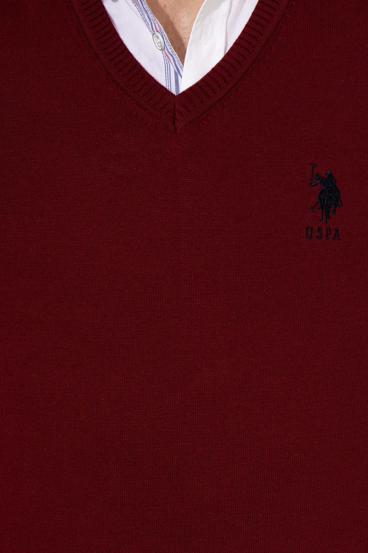 Red Knitting Jumper - BEVAVA