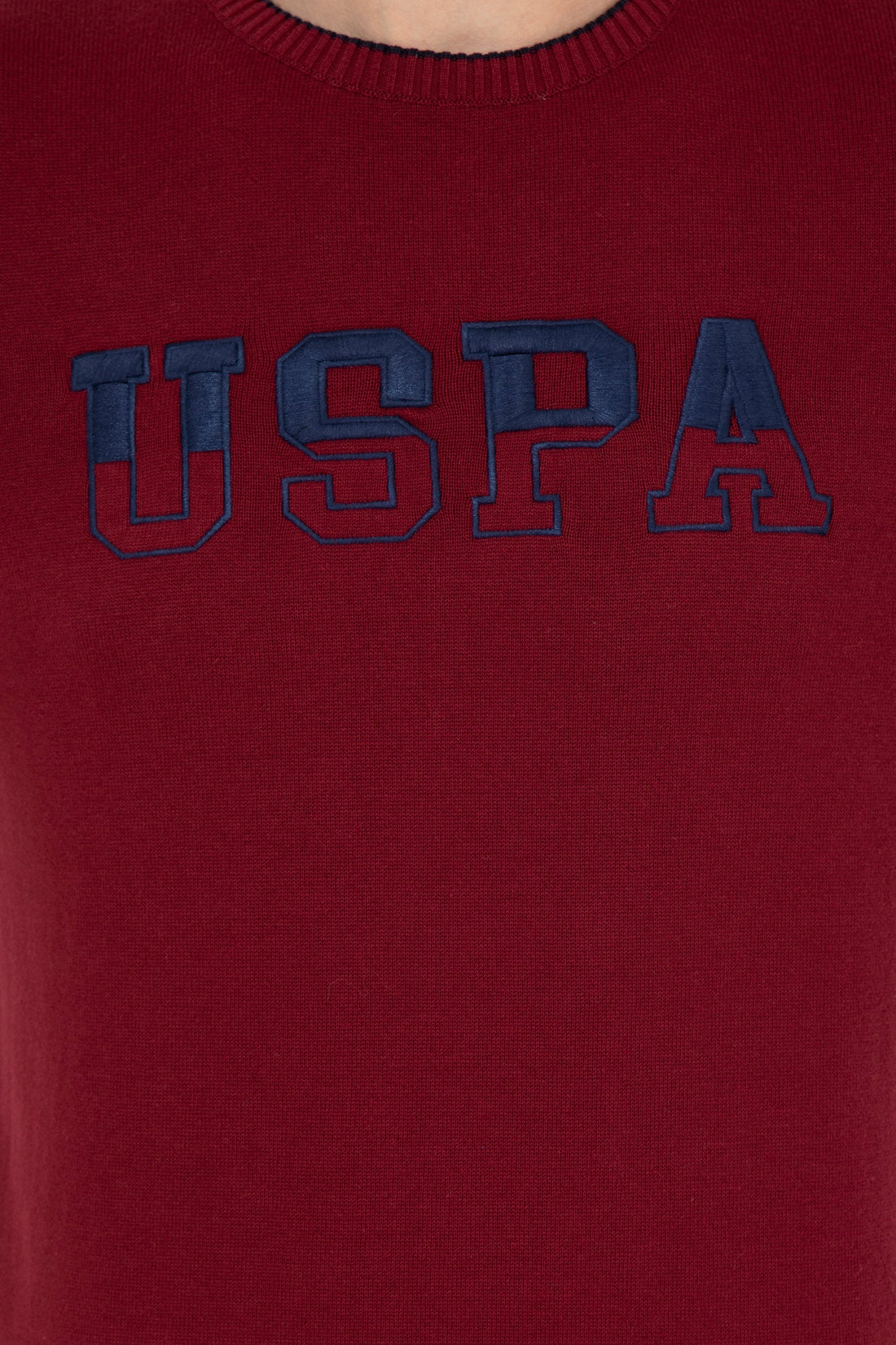 Red Knitting Jumper U.S. Polo Assn.