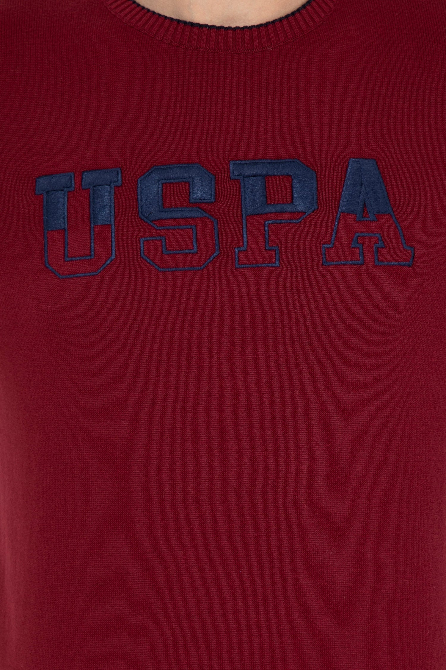 Red Knitting Jumper U.S. Polo Assn.