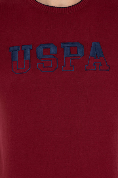 Red Knitting Jumper U.S. Polo Assn.