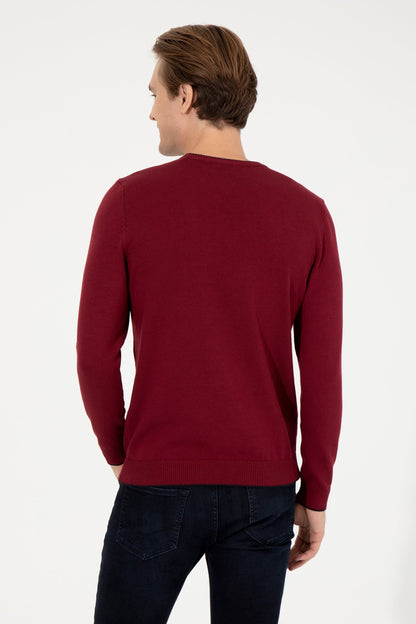 Red Knitting Jumper U.S. Polo Assn.