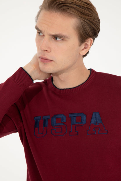 Red Knitting Jumper U.S. Polo Assn.