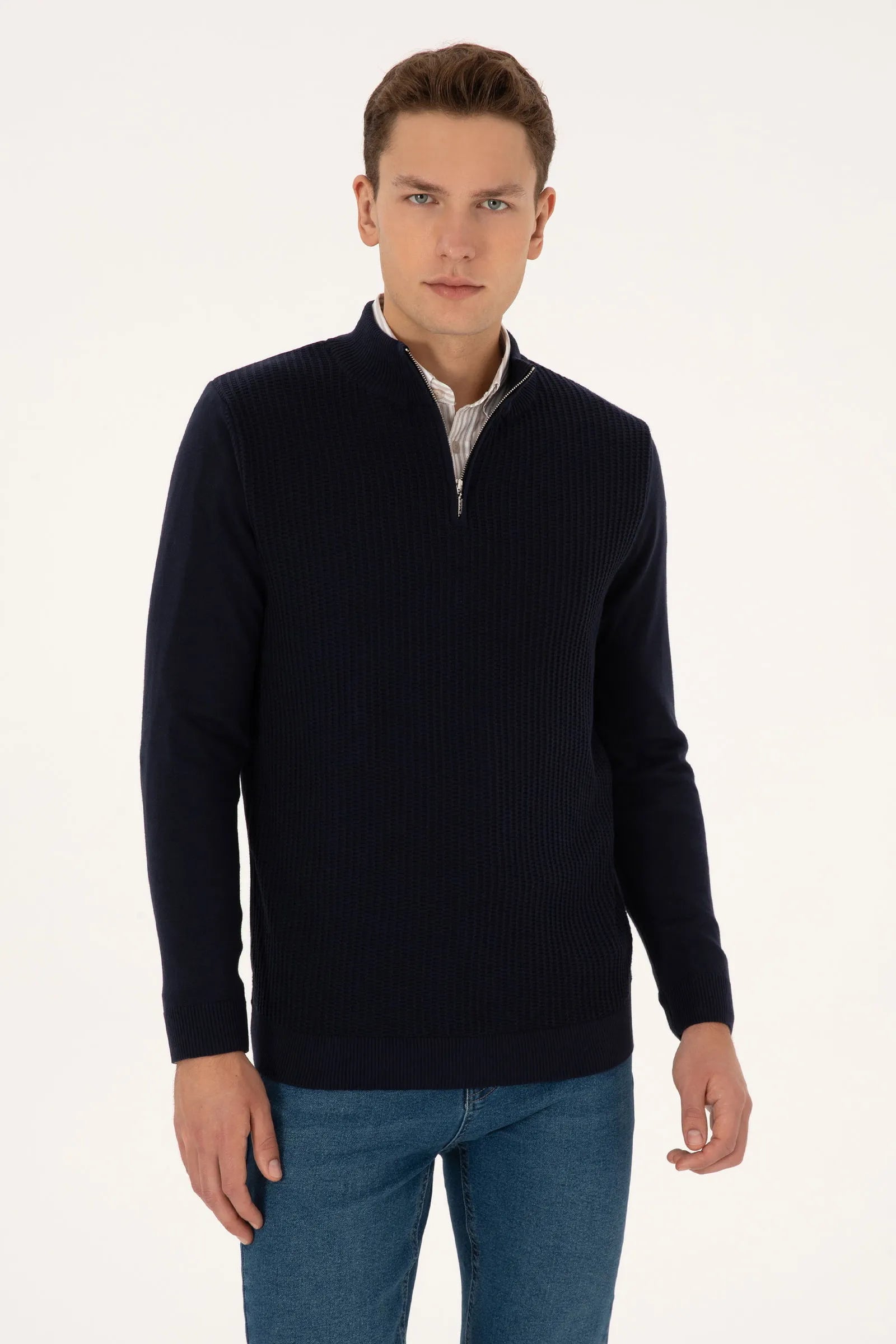 U.S. Polo Assn._Navy_Navy Sweater_G081GL0TK0 2228115_VR033_01