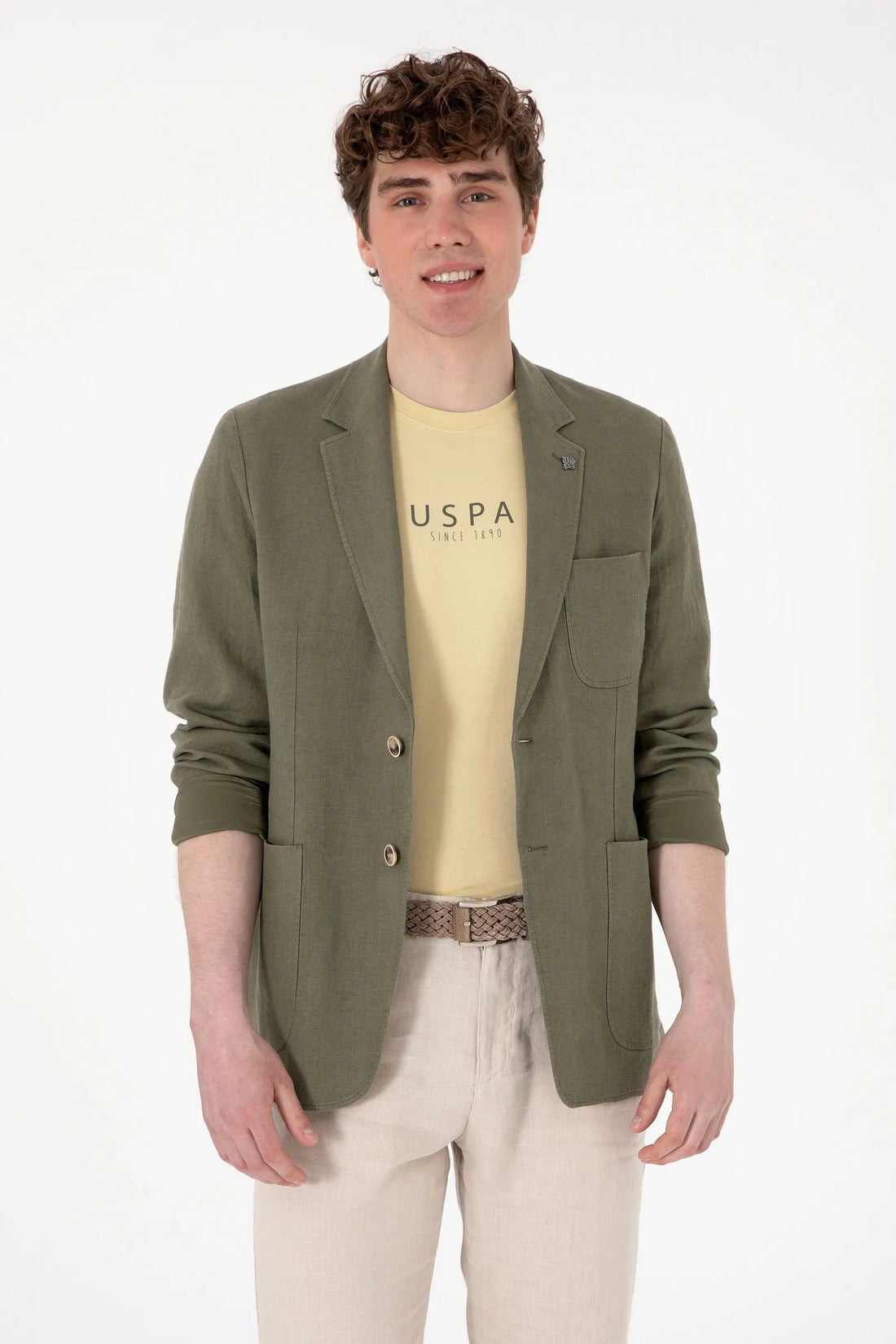 U.S. Polo Assn. Dark Khaki Men Dark Khaki Balzer SKU: G081SZ0020 2119072_VR111 Image 01