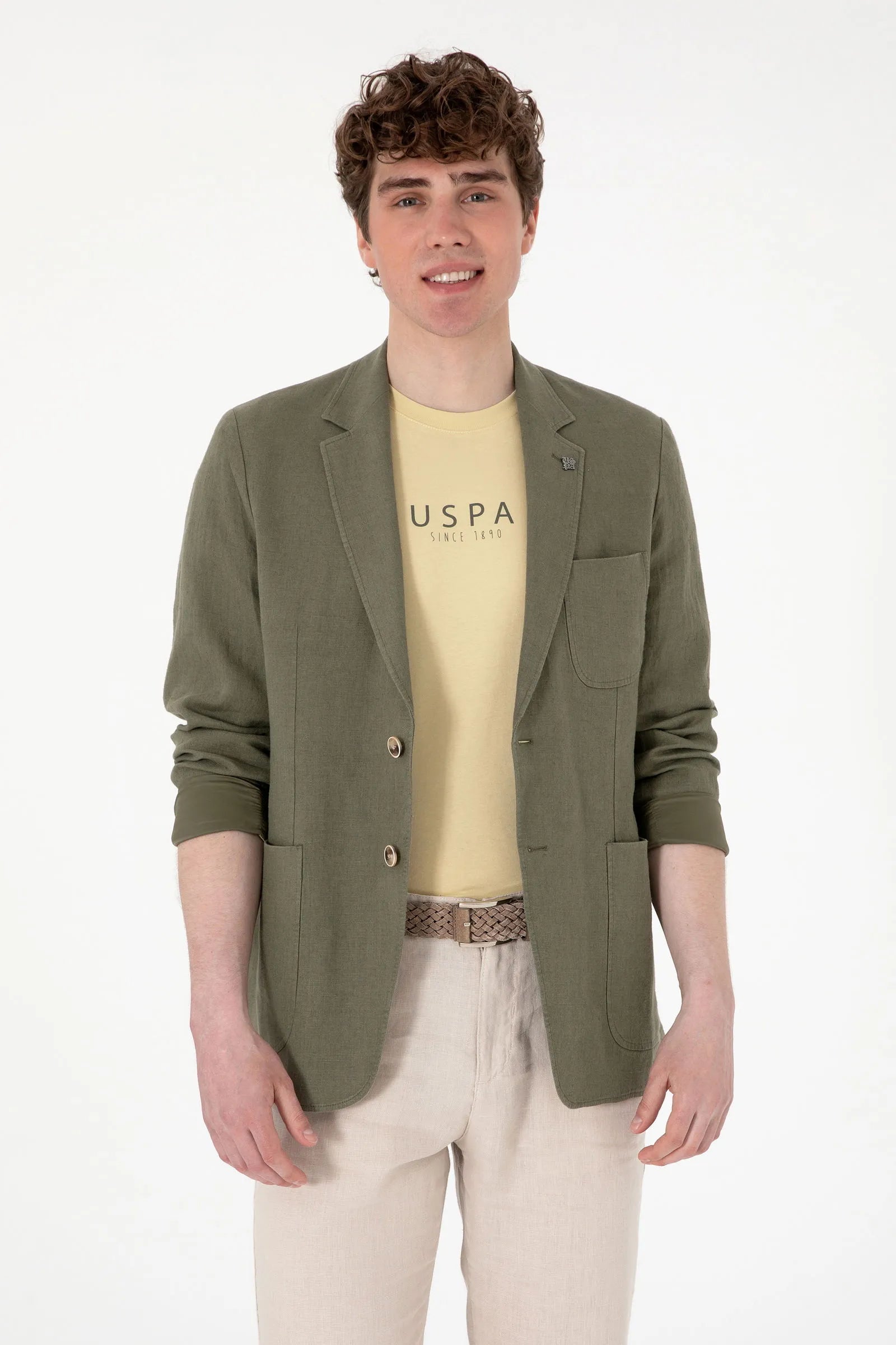 U.S. Polo Assn. Dark Khaki Men Dark Khaki Balzer SKU: G081SZ0020 2119072_VR111 Image 01