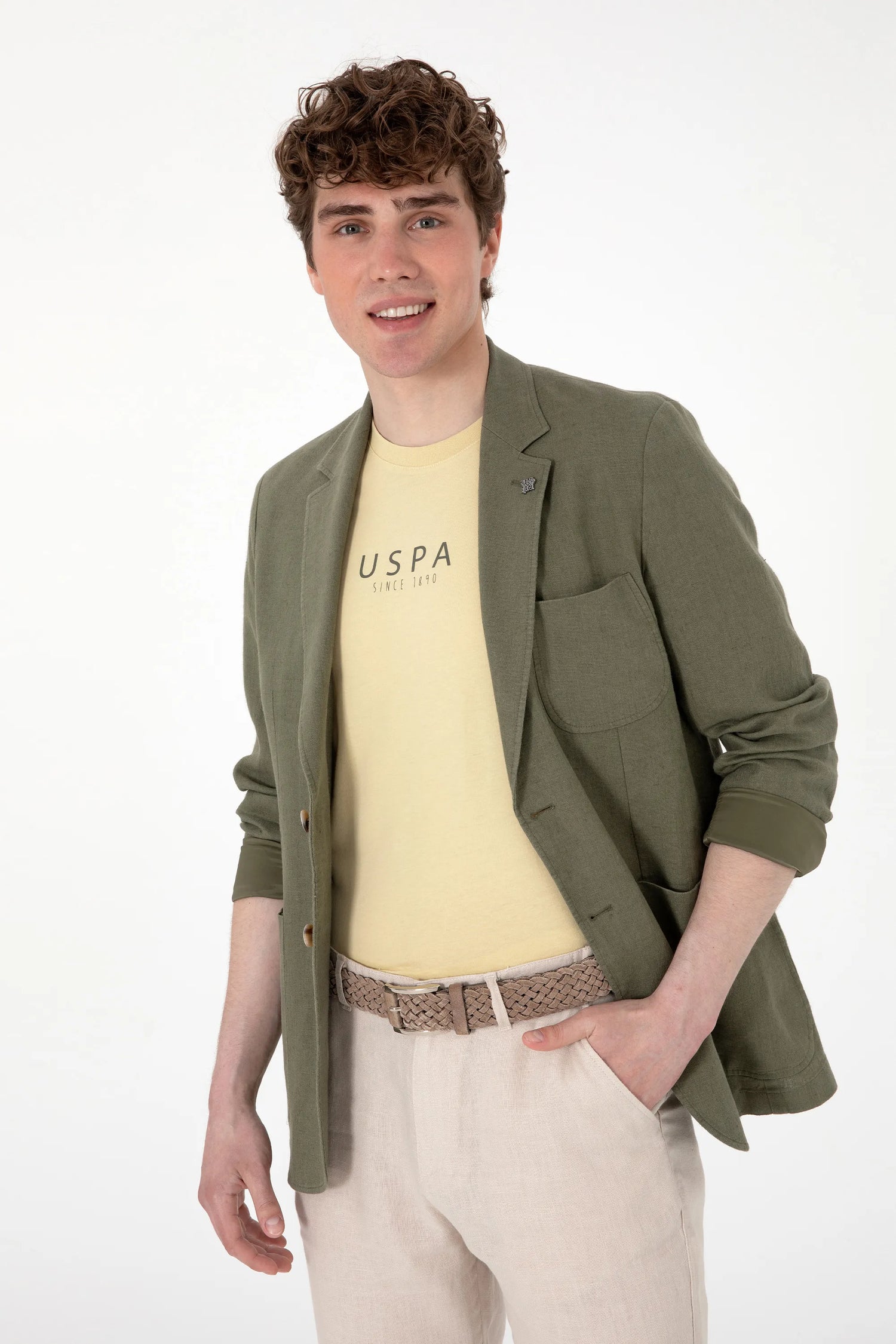 U.S. Polo Assn. Dark Khaki Men Dark Khaki Balzer SKU: G081SZ0020 2119072_VR111 Image 03