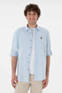U.S. Polo Assn. Light Blue Men Light Blue Shirt Long Sleeve SKU: G081SZ0040 2082527_VR003 Image 01