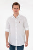 U.S. Polo Assn. White Men White Shirt Long Sleeve SKU: G081SZ0040 2082527_VR013 Image 01