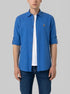 U.S. Polo Assn. Indigo Men Indigo Long Sleeve Shirt SKU: G081SZ0040 2082527_VR028 Image 00