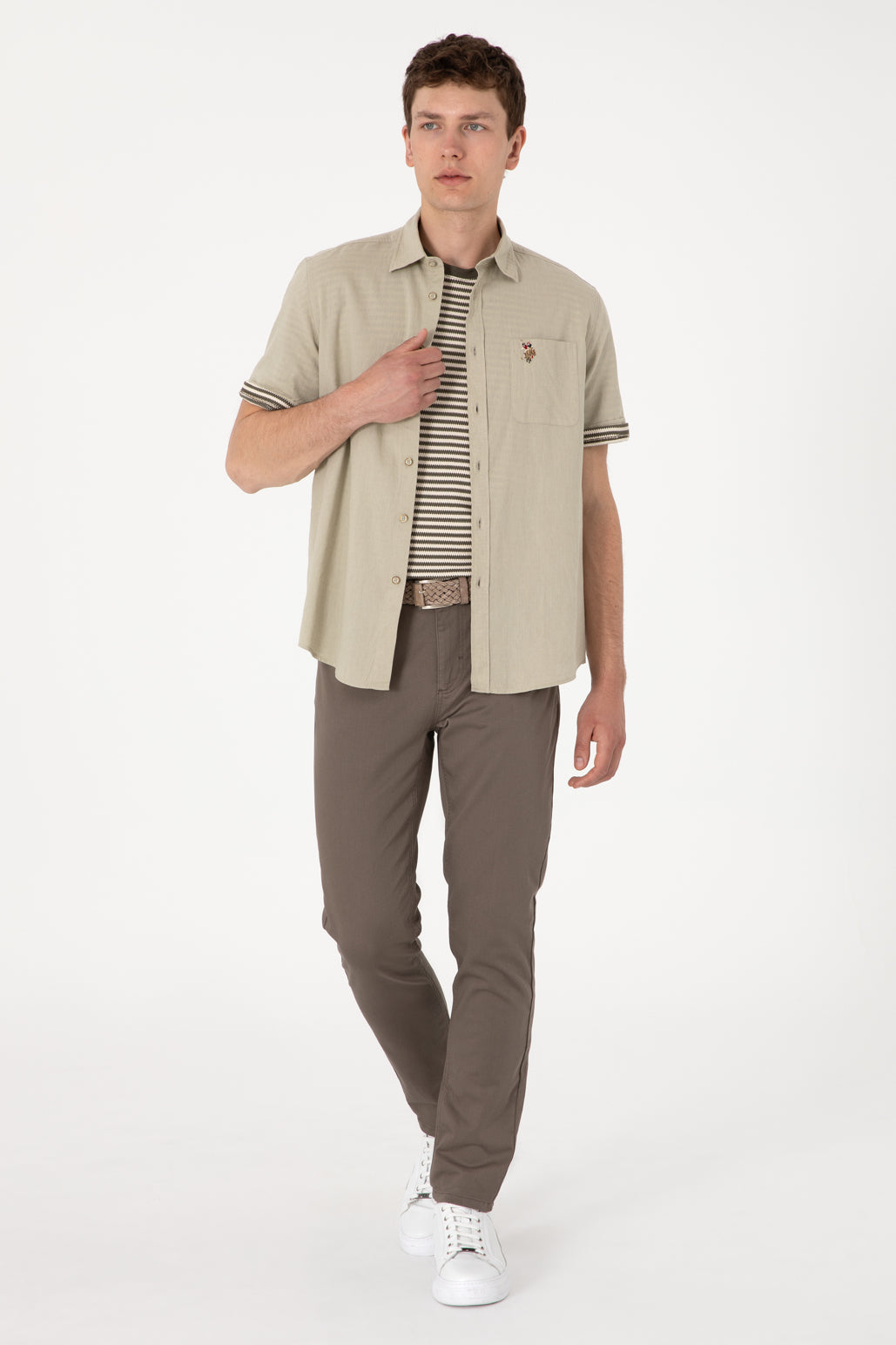 U.S. Polo Assn._Khaki_Shirt_G081SZ0040 2082772_VR027_04