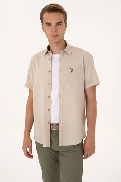U.S. Polo Assn. Stone Men Stone Shirt SKU: G081SZ0040 2082772_VR049 Image 01