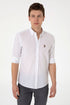 U.S. Polo Assn. White Men White Long Sleeve Shirt SKU: G081SZ0040 2103078_VR013 Image 01