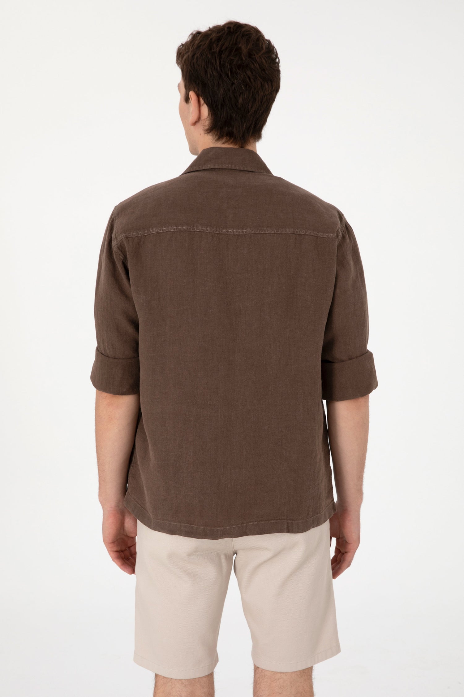 U.S. Polo Assn._Mink Linen Shirt_G081SZ0040 2103088_VR052_05