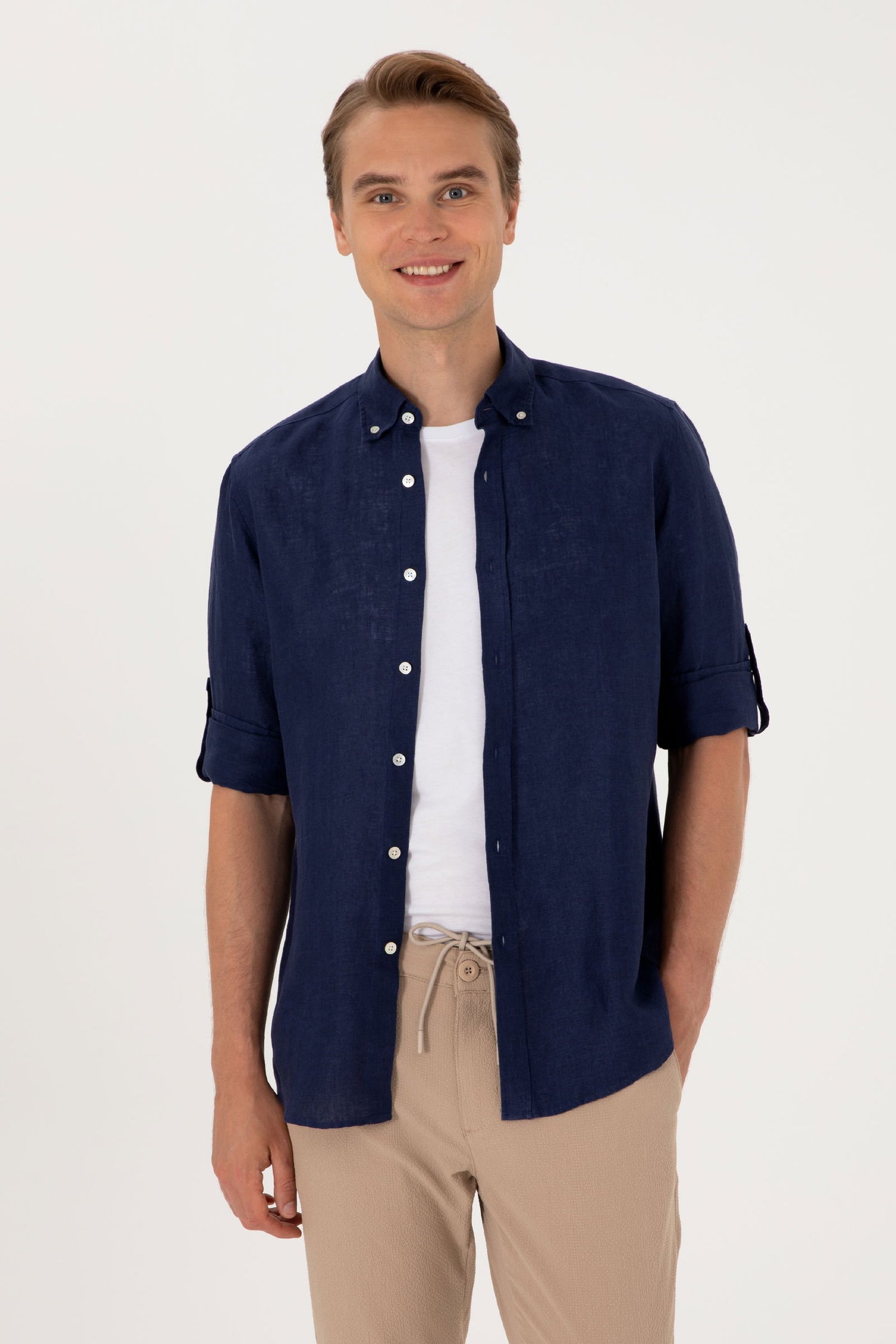 U.S. Polo Assn._Navy Shirt_G081SZ0040 2103097_VR033_01