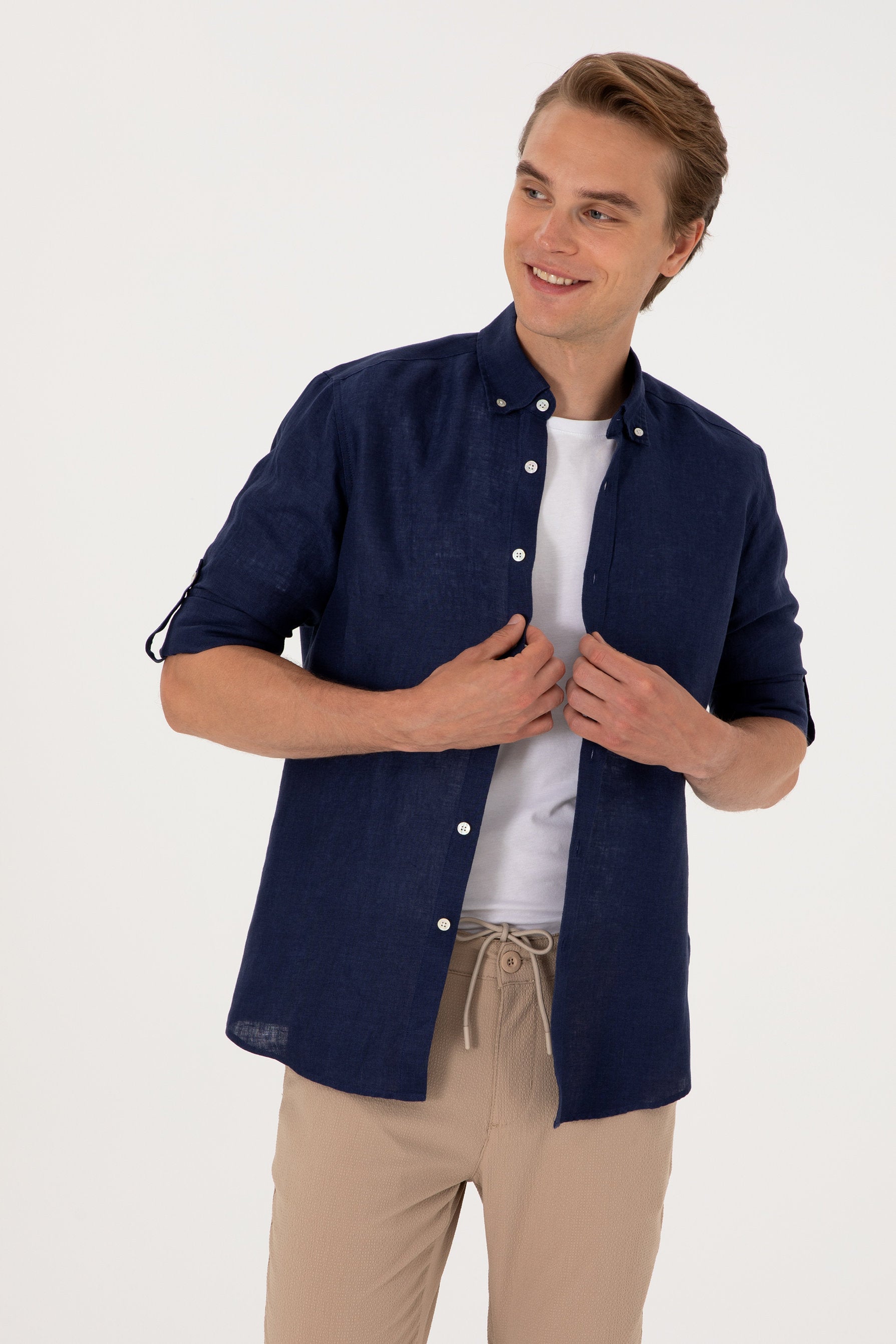 U.S. Polo Assn._Navy Shirt_G081SZ0040 2103097_VR033_03