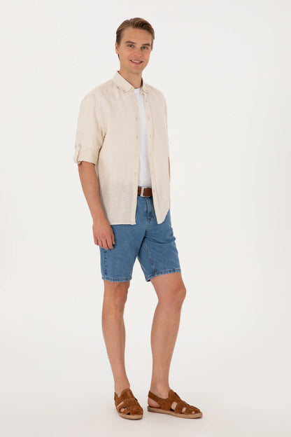 U.S. Polo Assn. Stone Men Stone Long Sleeve Shirt SKU: G081SZ0040 2103097_VR049 Image 04