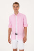 U.S. Polo Assn. Light Pink Men Light Pink Long Sleeve Shirt SKU: G081SZ0040 2103097_VR078 Image 01