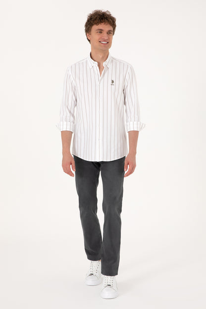 U.S. Polo Assn._Mink_Shirt Long Sleeve_G081SZ0040 2105165_VR052_04