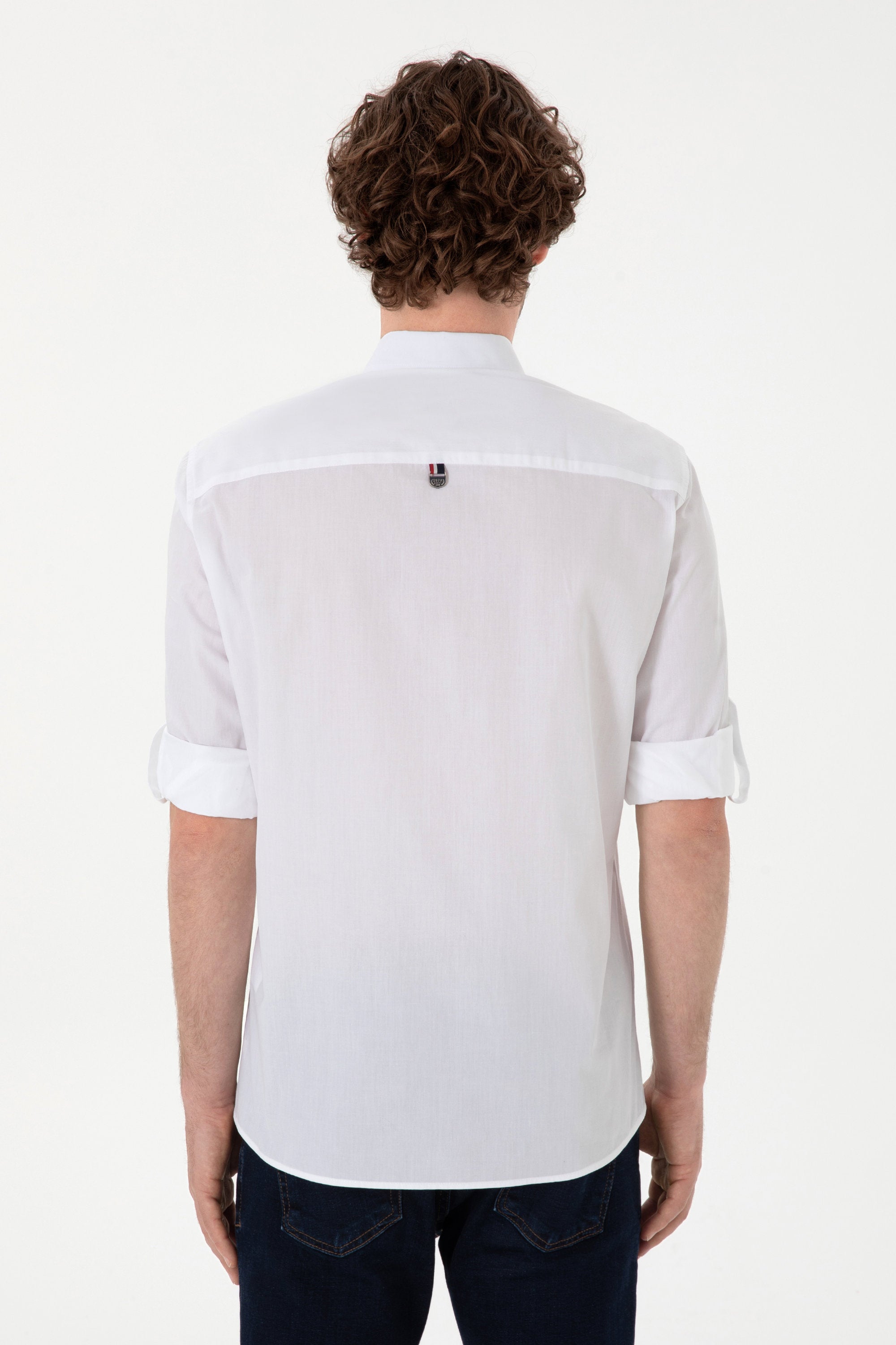 U.S. Polo Assn._White Shirt Long Sleeve_G081SZ0040 2106700_VR013_05