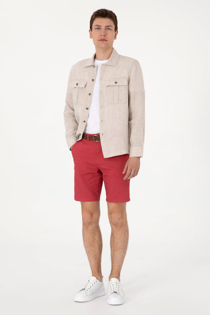 U.S. Polo Assn._Stone Linen Shirt_G081SZ0040 2109161_VR049_04