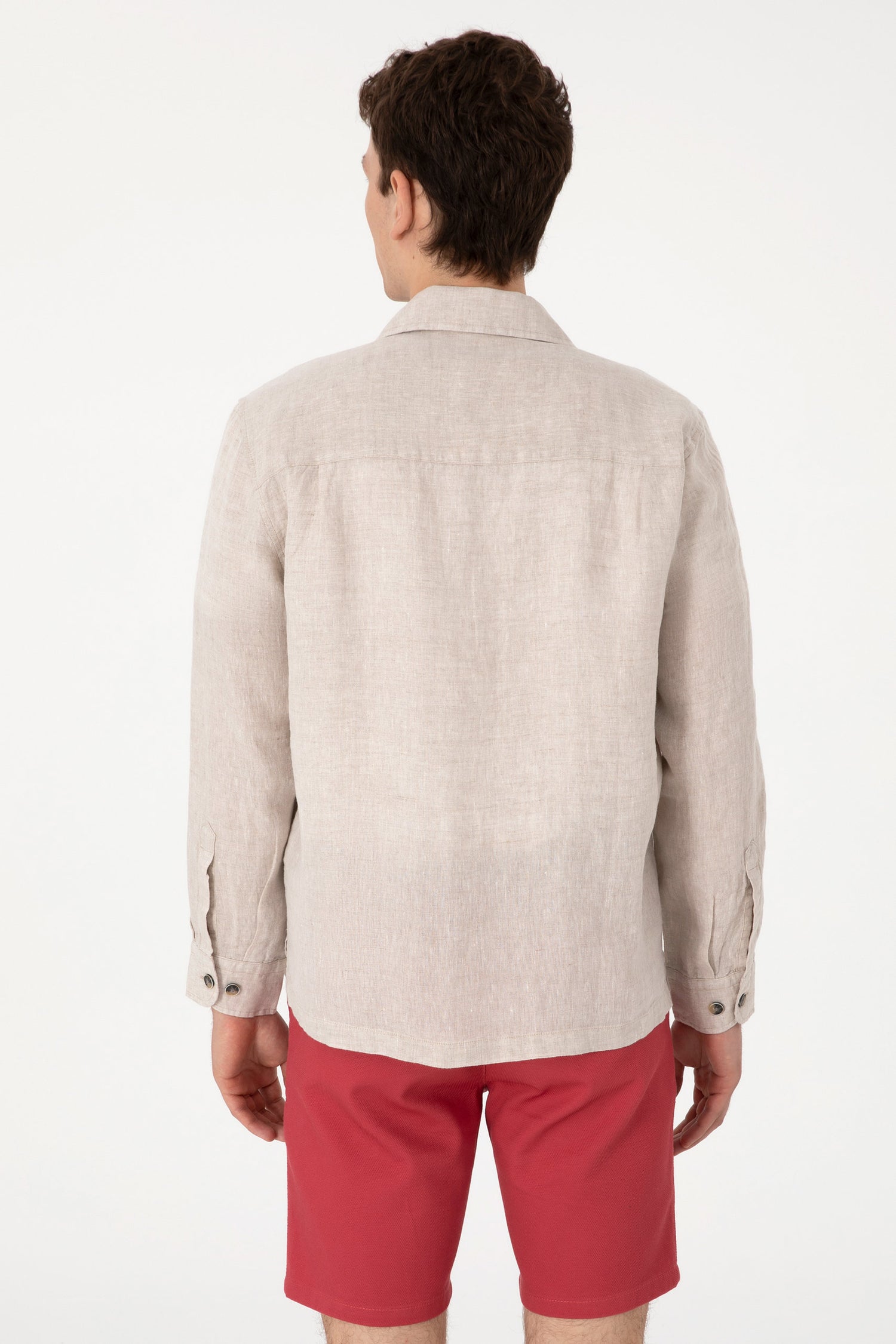 U.S. Polo Assn._Stone Linen Shirt_G081SZ0040 2109161_VR049_05