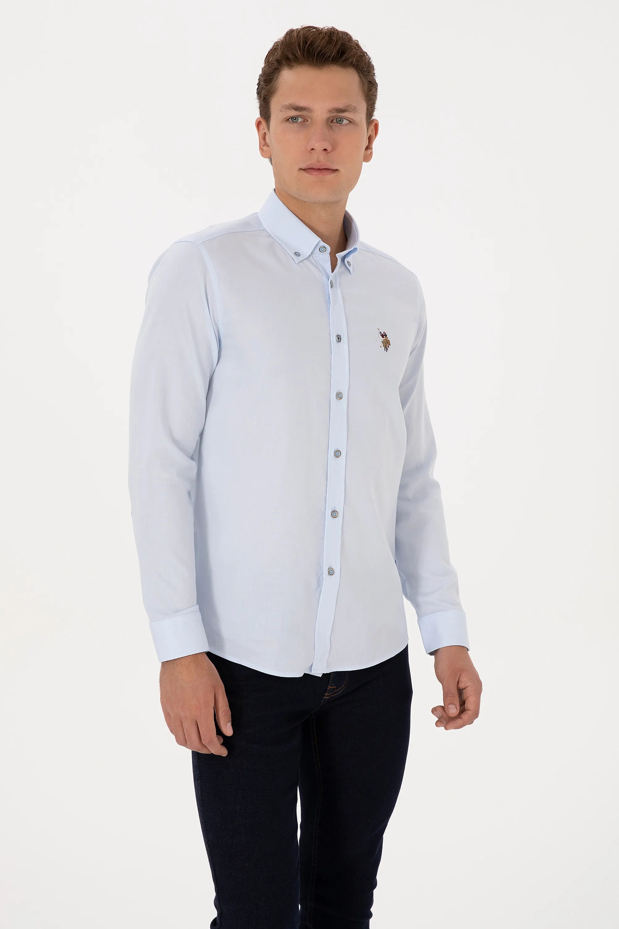 U.S. Polo Assn._Light Blue_Light Blue Shirt_G081SZ0040 2225466_VR003_03