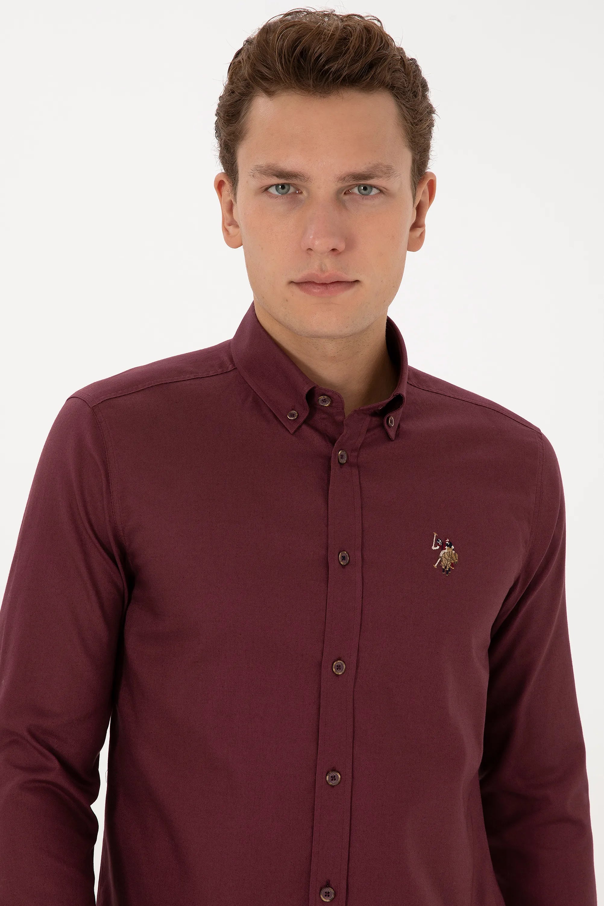 U.S. Polo Assn._New Plum_New Plum Shirt_G081SZ0040 2225466_VR177_02