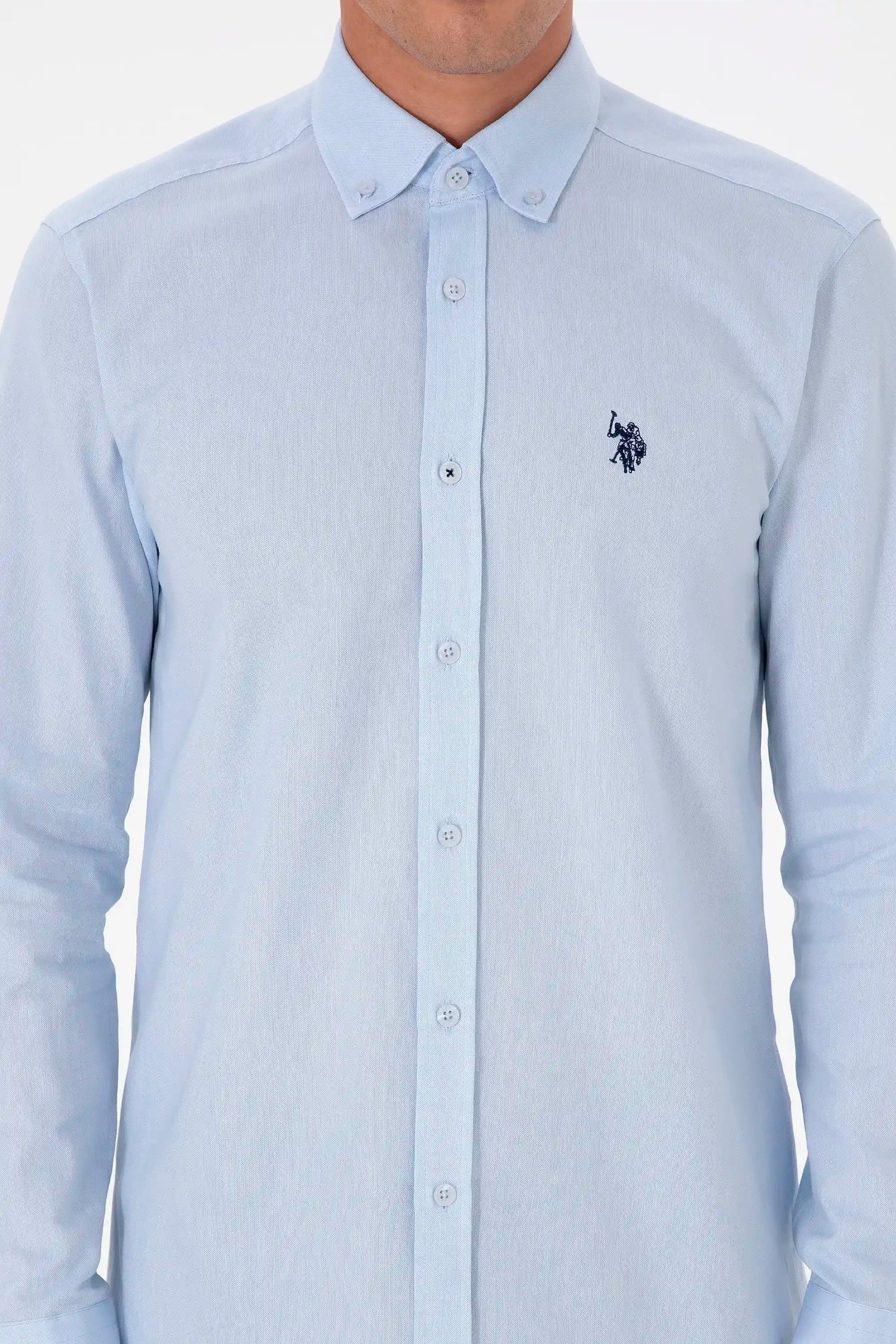Light Blue Long Sleeve Shirt