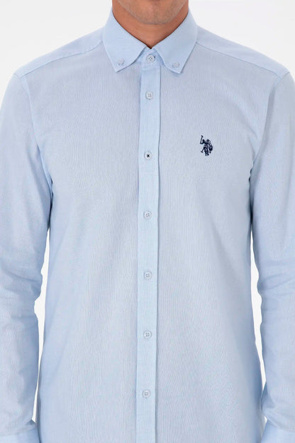 Light Blue Long Sleeve Shirt