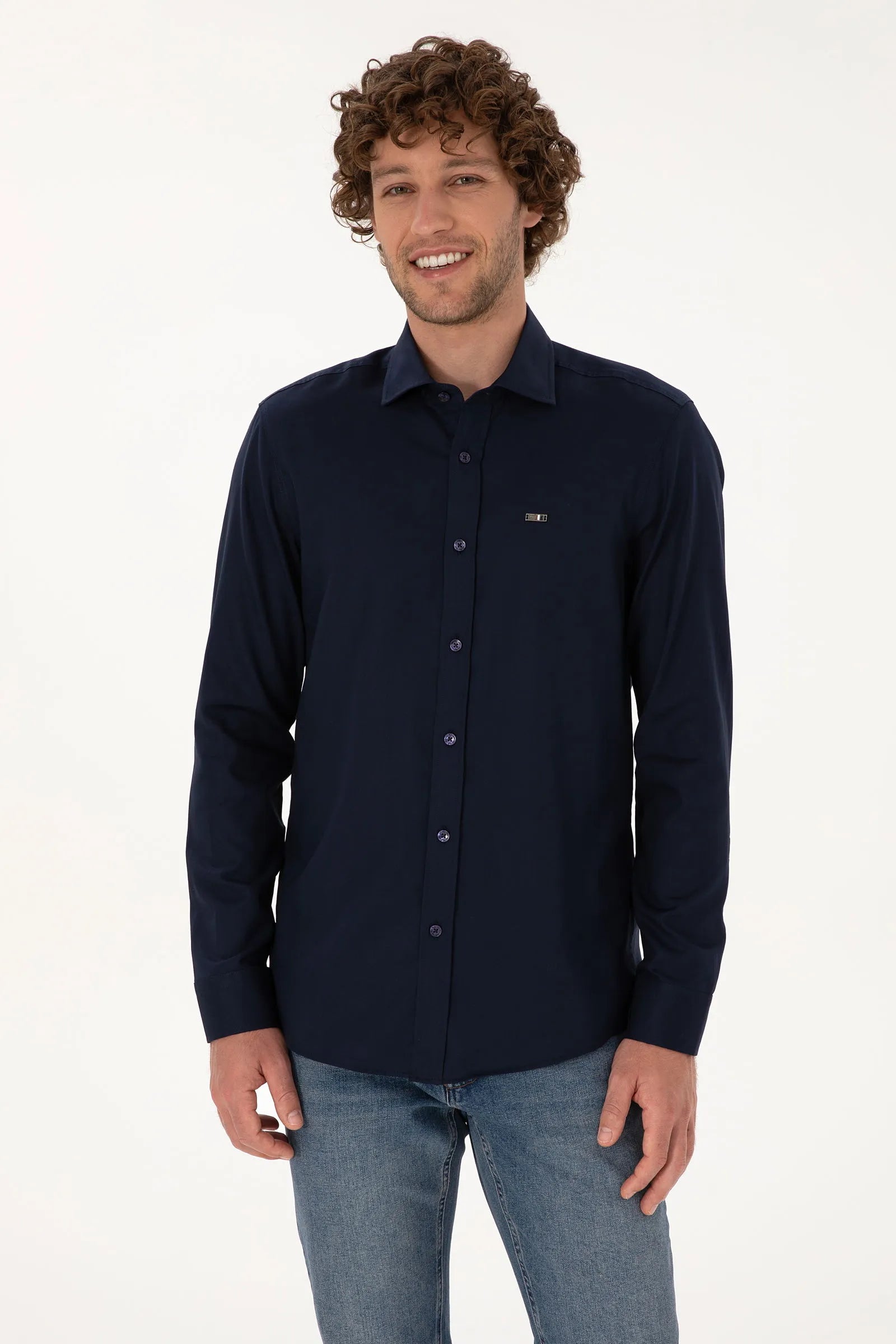 U.S. Polo Assn._Navy_Navy Shirt_G081SZ0040 2225552_VR033_01