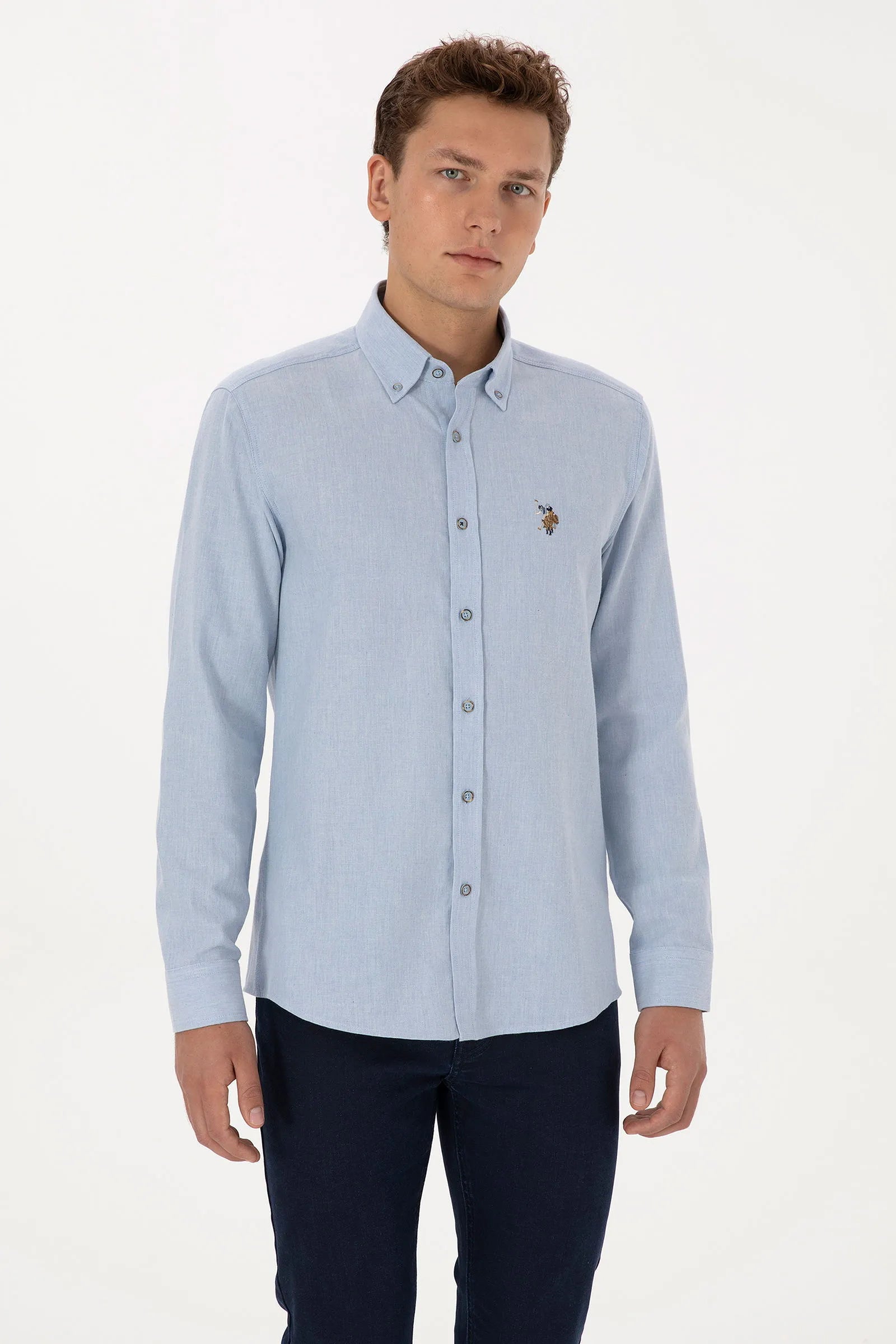 U.S. Polo Assn._Light Blue_Light Blue Shirt_G081SZ0040 2225603_VR003_01