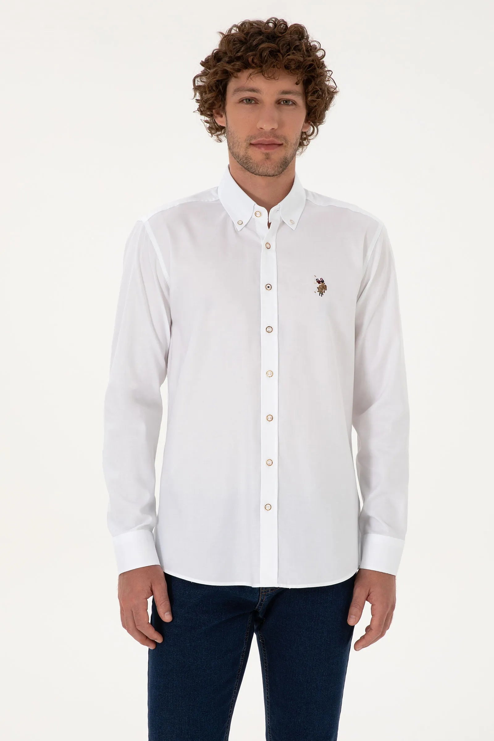 U.S. Polo Assn._White_White Shirt_G081SZ0040 2225643_VR013_01