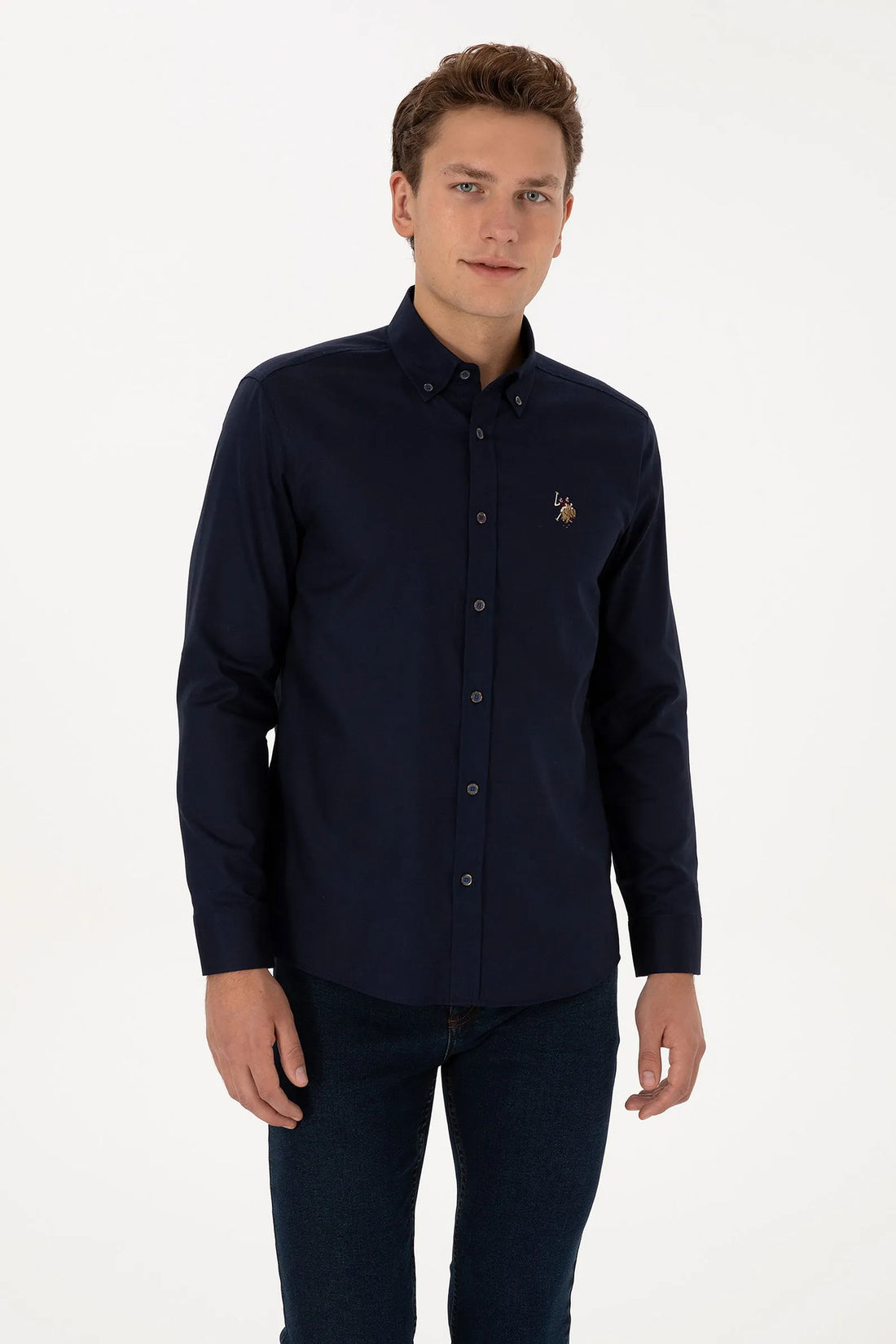 U.S. Polo Assn._Navy_Navy Shirt_G081SZ0040 2225643_VR033_01