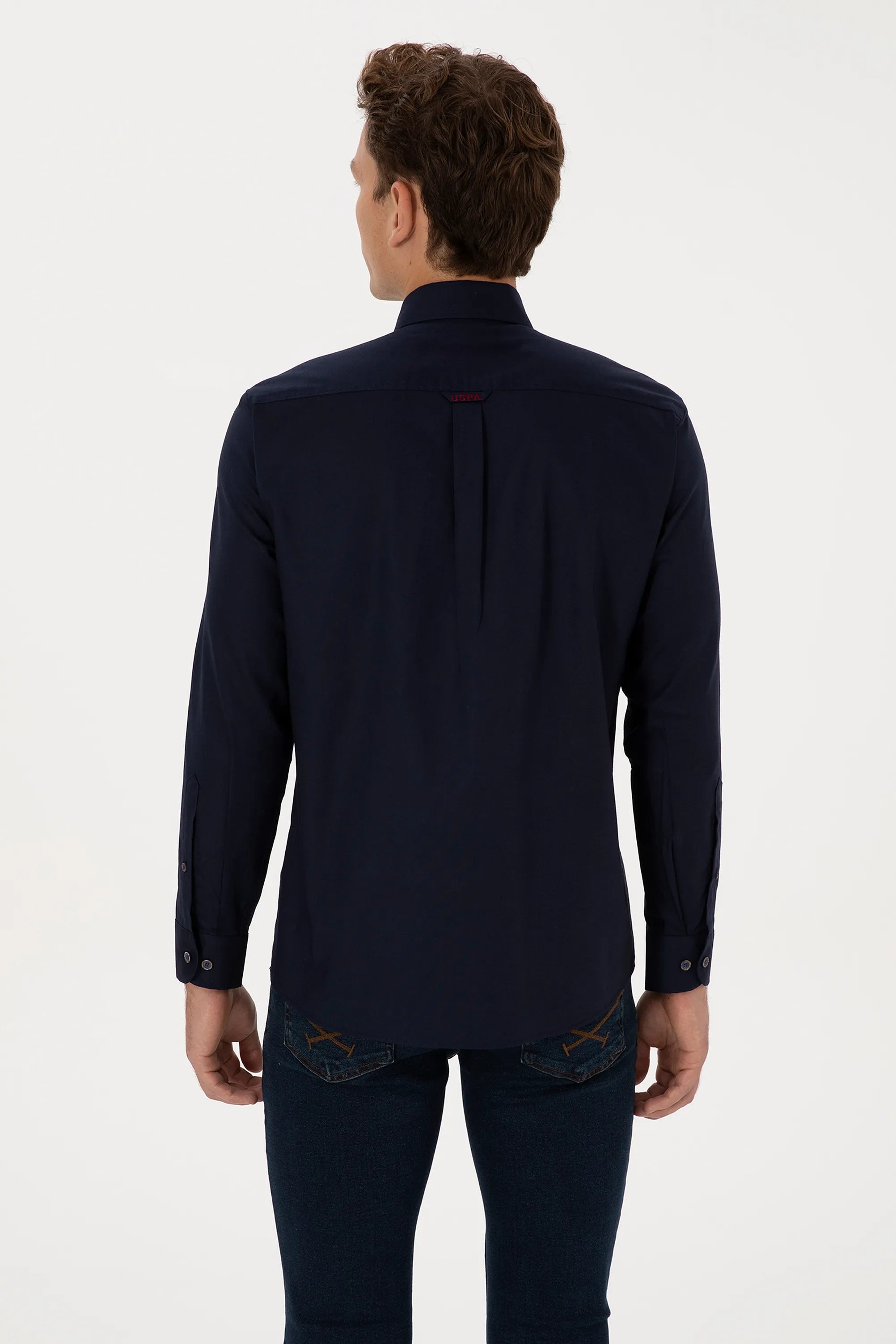 U.S. Polo Assn._Navy_Navy Shirt_G081SZ0040 2225643_VR033_05