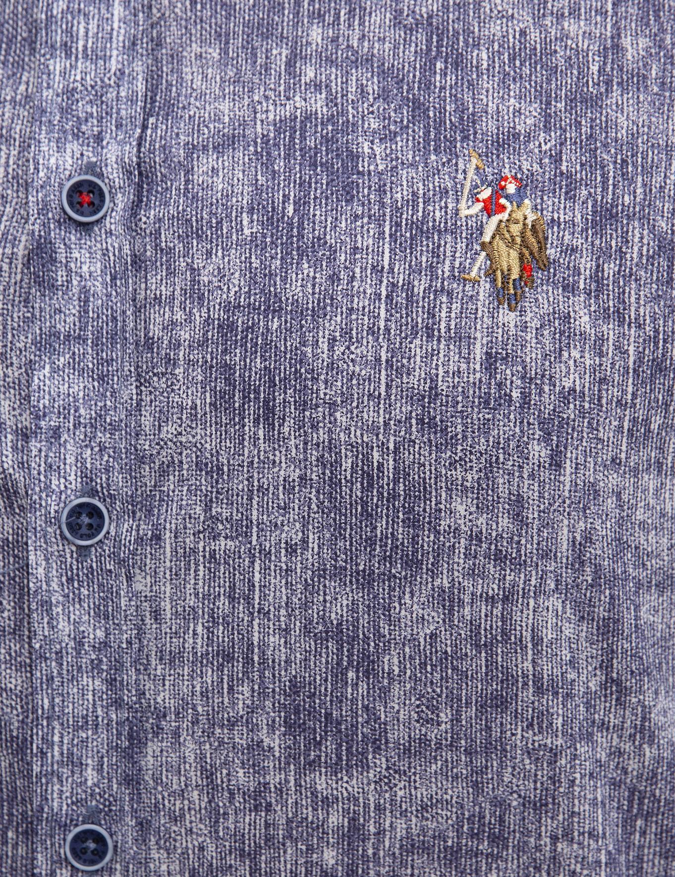 Dark Blue Shirt Long Sleeve U.S. Polo Assn.