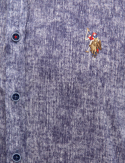 Dark Blue Shirt Long Sleeve U.S. Polo Assn.