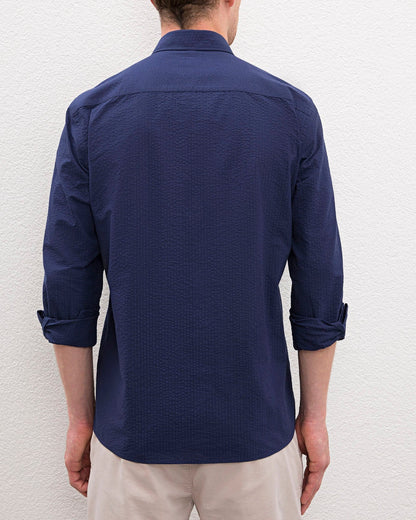 Dark Blue Shirt Long Sleeve U.S. Polo Assn.