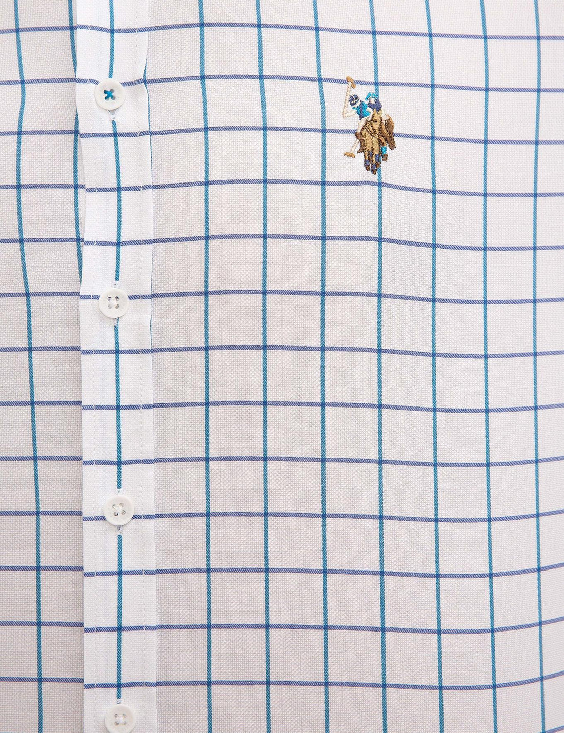 Middle Blue Shirt Long Sleeve U.S. Polo Assn.