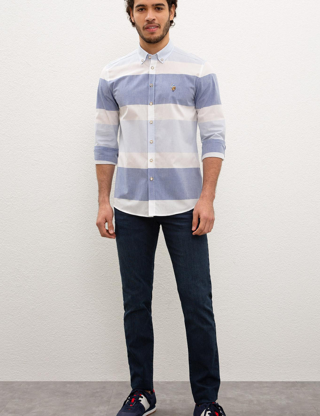 Light Blue Shirt Long Sleeve U.S. Polo Assn.