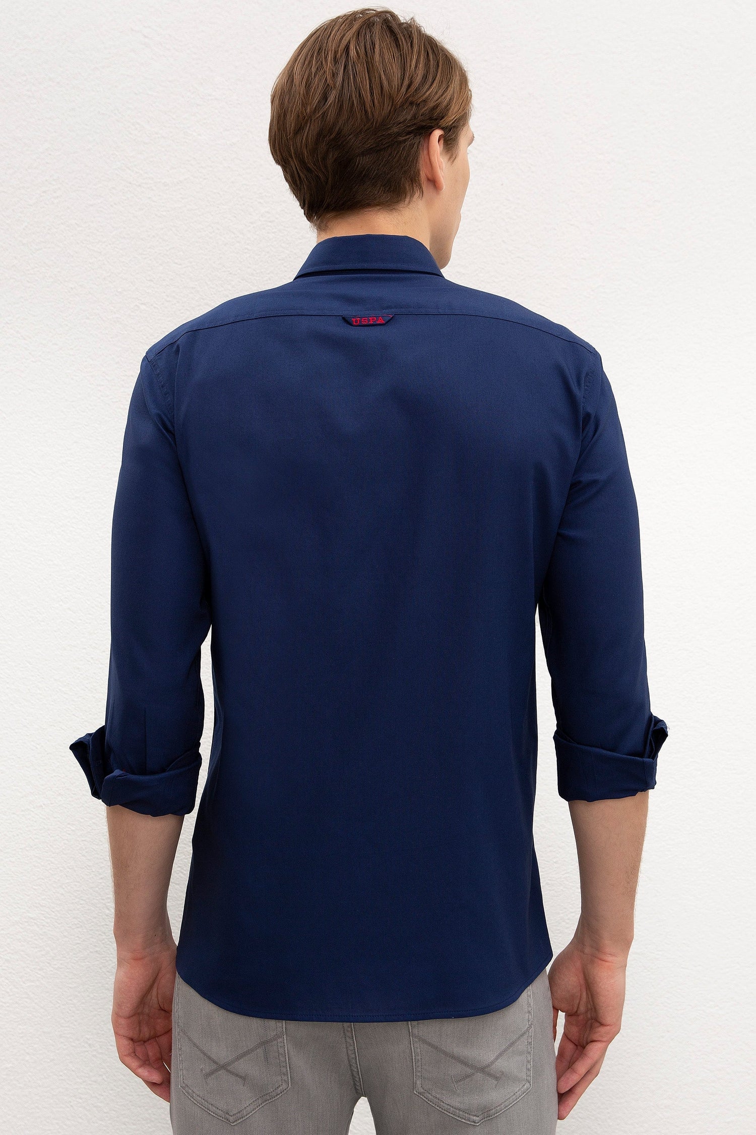 Dark Blue Shirt Long Sleeve U.S. Polo Assn.