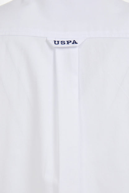 U.S. Polo Assn. White Men White Long Sleeve Pocket Oxford Shirt SKU: G081SZ0040 PU-14147_VR013 Image 04
