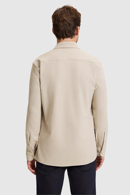 U.S. Polo Assn. Light Khaki Men Light Khaki Long Sleeve Jersey Shirt SKU: G081SZ0040 PU-15081_VR183 Image 05